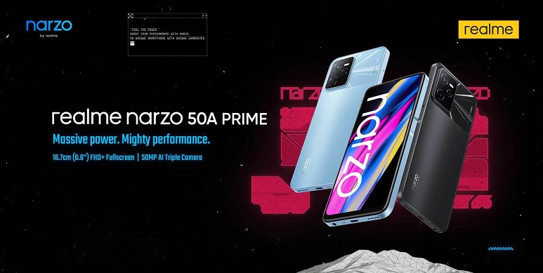 India Desire : Realme Narzo 50A Prime Amazon Price @ Rs 10499: Next Sale Date 28th April 2022, Launch Date, Specifications & Buy Online In India